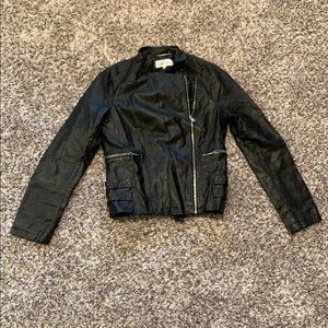 Calvin Klein Black Leather Jacket